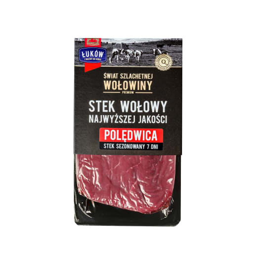 ŁUKÓW Stek z polędwicy wołowej sezonowany (272g-408g)