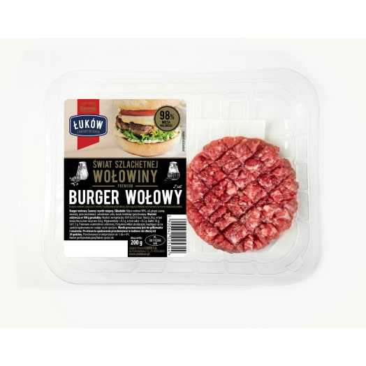 ŁUKÓW Burgery wołowe